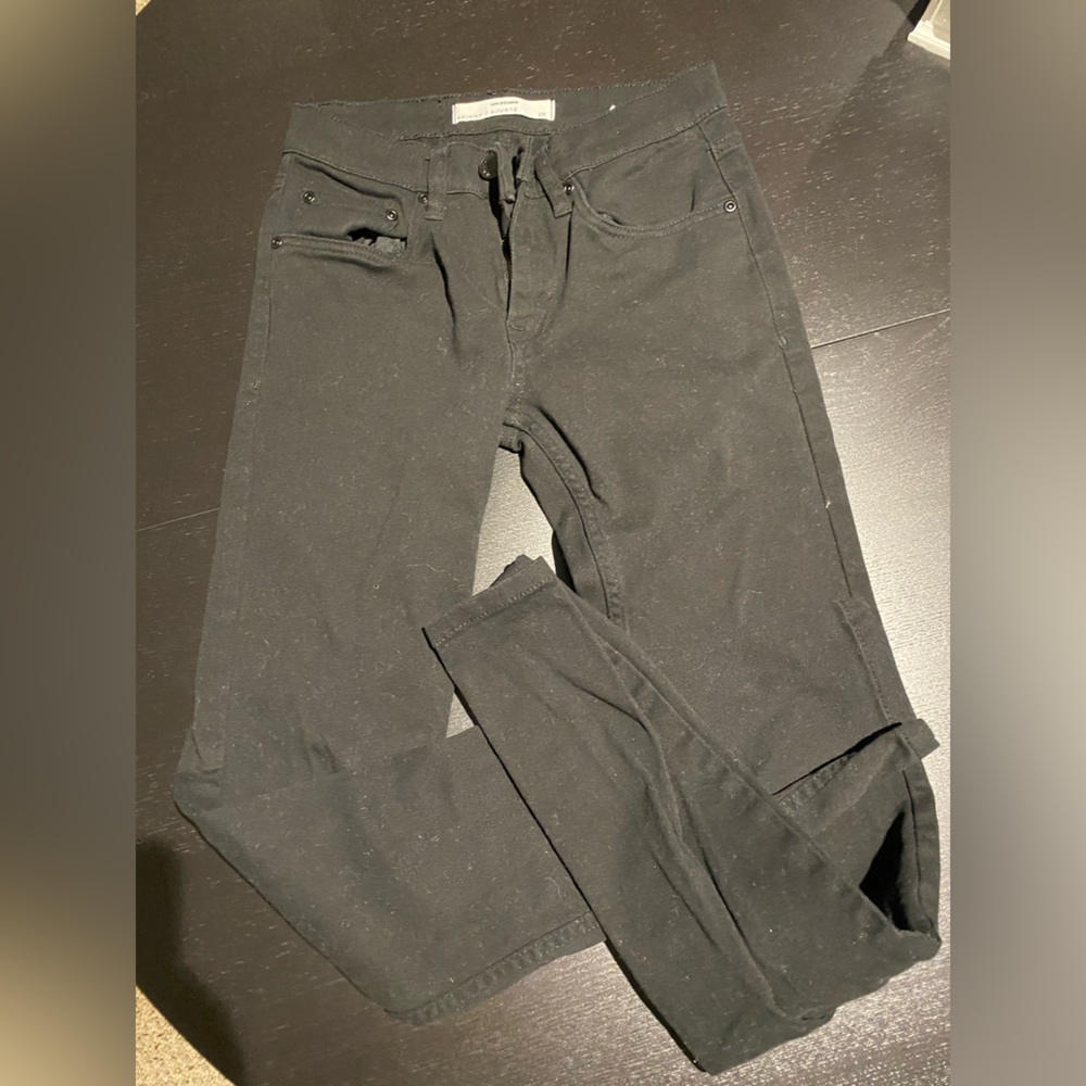 Uniqlo Men's Dark Gray Chinos